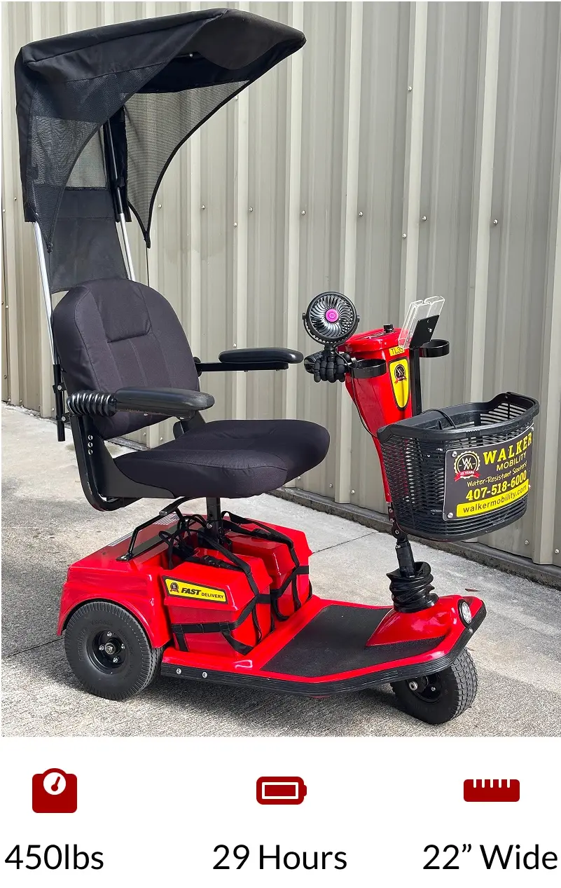 Triple Lindy Comfort Scooter